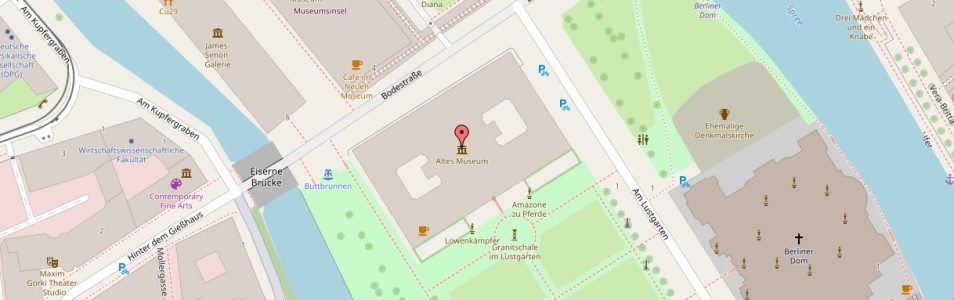 Altes Museum Karte