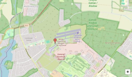 RAF Gatow Karte