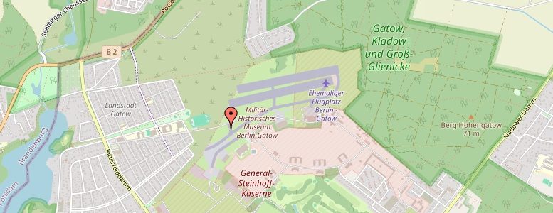 RAF Gatow Karte