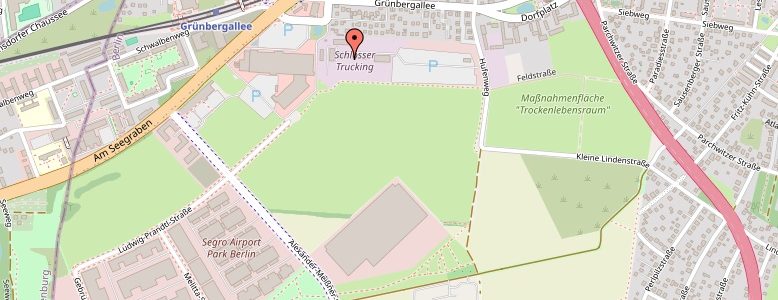 Schlösser und Parks von Potsdam und Berlin Karte